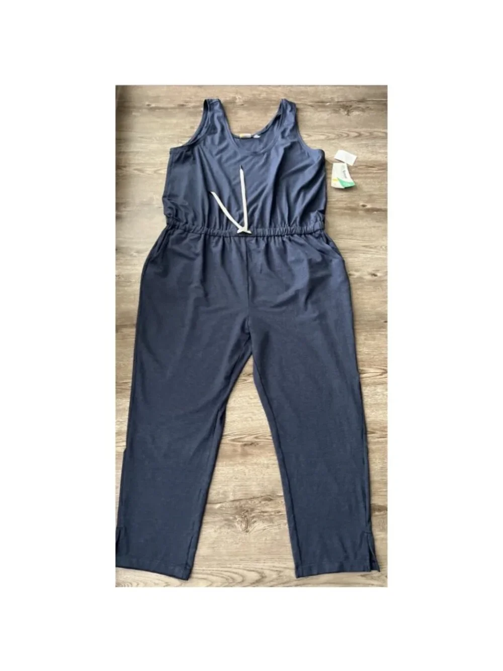 NWT Zella Gwen Athleisure Knit Jumpsuit Womens‎ XXL Drawstring Nordstrom